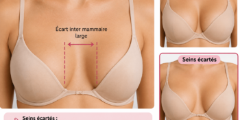 Seins écartés : comprendre leur origine et connaître toutes les solutions